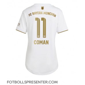 Bayern Munich Kingsley Coman #11 Borta Matchtröja Dam 2022-23 Kortärmad